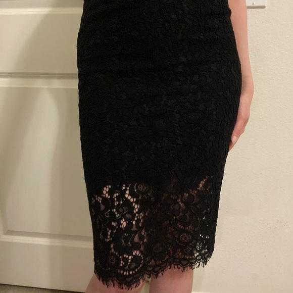 Bardot Pierre Lace Midi Cocktail Dress - Picture 3 of 8
